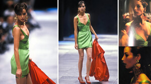 98Turl runway drk grn dress 1990.jpg