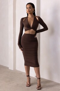 CL126229-FigurationChocolateBrownHighWaistRuchedBodyconMidiSkirt_1200x.jpg