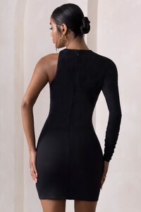 CL127471-BeReadyBlackMeshHighNeckCutOutHemSplitMiniDress2_1200x.jpg