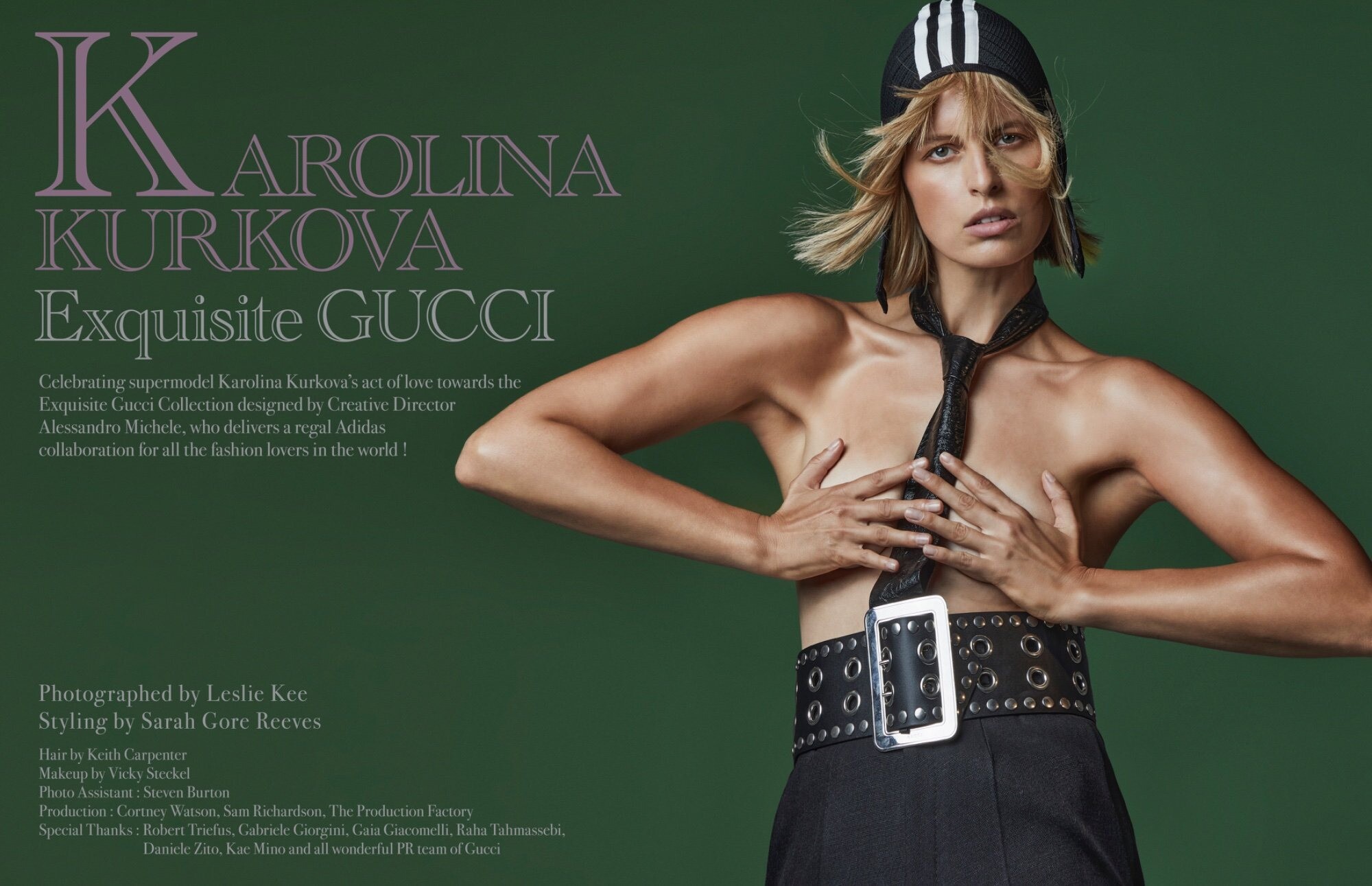 Super magazine. Gucci Exquisite.
