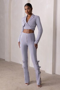 CL127373-PrivilegeDoveGreyPlungeNeckBeltDetailCropBlazer_CL127425-OnYourRadarGreyHighWaistSplitHemTrousers0_1200x.jpg