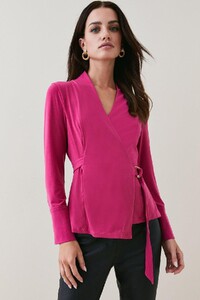 fuchsia-petite-slinky-buckle-detail--wrap-jersey-top.jpeg