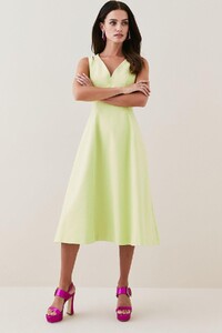 lime-petite-structured-seam-full-skirt-midi-dress.jpeg