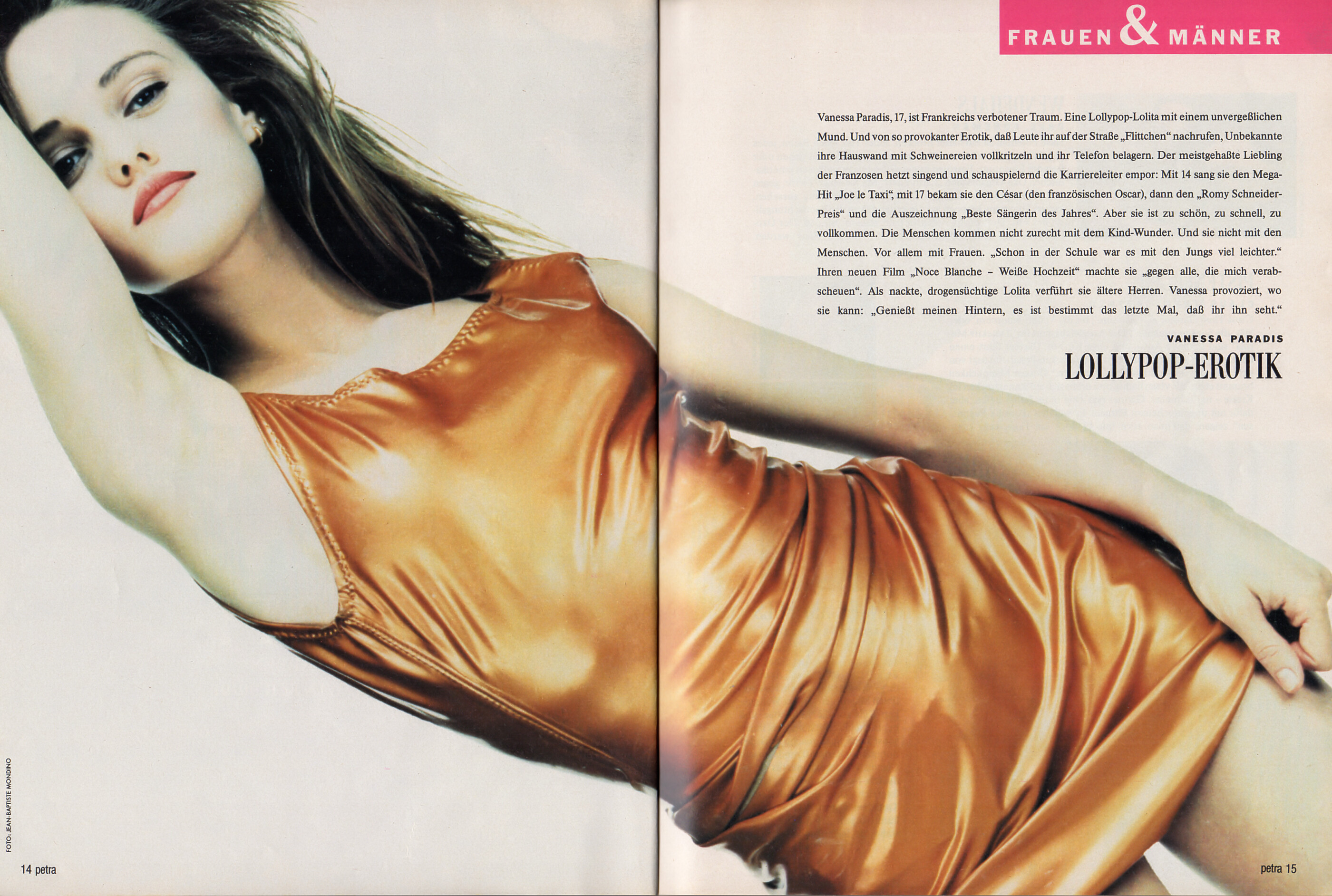 Vanessa Paradis Harper's Bazaar Spain Xavi Gordo 2020 Cover Photoshoot