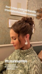 Alicia Vikander attends the THR Awards Chatter Live with Alicia Vikander  during the 76th Cannes Film