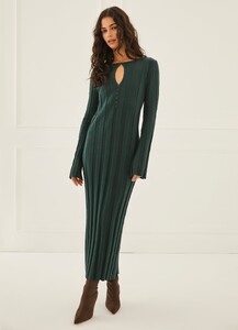 SWET002678_RibbedKeyholdSweaterDress_Emerald_01.jpg