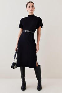 black-petite-belted-angel-sleeve-viscose-blend-jersey-midi-dress.jpeg