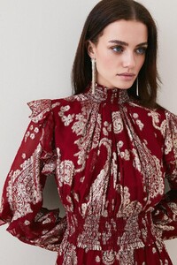 burgundy-petite-paisley-metallic-shirred-mini-dress-2.jpeg