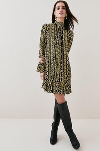petite-chain-woven-tie-neck-mini-dress-3.jpeg