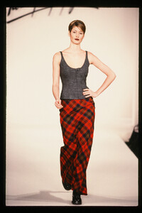 18+1996+fall+show+oozoo+grey+top+long+red+plaid+skirt+2+copy.jpg