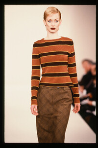 7+1996+fall+show+brown+plaid+long+bias+skirt+stripe+knit+top+copy.jpg