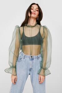 green-sheer-organza-high-neck-balloon-sleeve-blouse (3).jpeg