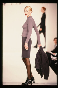 15+1996+fall+show+grey+straight+skirt+fine+knit+top+copy.jpg