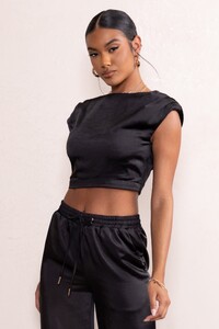 CL127671-ElleryBlackPaddedShoulderSatinHighNeckCropTop_CL127688-KelilahBlackSatinWideLegJoggerWithPockets2_1200x.jpg