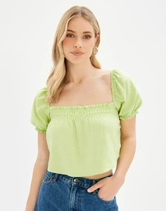 t-jeremy-puff-sleeve-crop-blouse-lucky-clover-front-bs70269tlv.webp