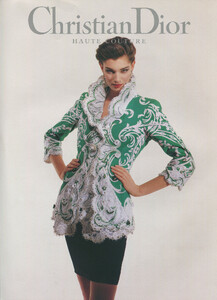 Christian Dior Haute Couture 1992, Anneliese Seubert, barbiescanner