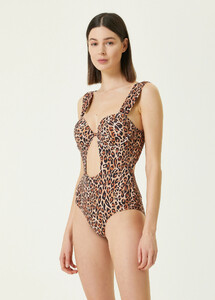 Arabella Leopar KADIN Bustier Leopar Desenli Kesim Detaylı Mayo 969240_04.jpg