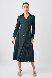 green-petite-button-detail-pleated-detail-midi-dress.jpeg
