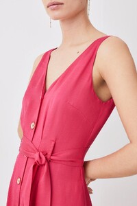 hot-pink-petite-belted-premium-linen-woven-midi-dress-2.jpeg
