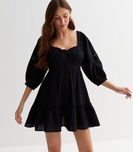 black-textured-milkmaid-mini-dress.jpg