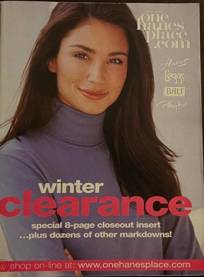 ONE HANES PLACE Leggs CATALOG 1994 Bali Leggs Playtex Hanes Her