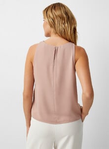 Contemporaine - Recycled satin crew-neck camisole - Dusky Pink - A2_1.jpg