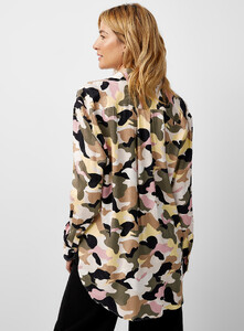 Hugo - Elodina pastel camo shirt - Patterned Green - A3_1.jpg