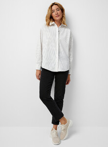 Etica - Joni oversized striped shirt - Black and White - A3_1.jpg
