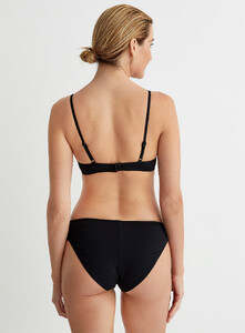 Simons - Ruched-hip slim bikini bottom - Black - A1_1.jpg