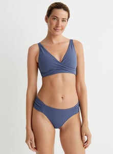 Simons - Ruched-hip slim bikini bottom - Slate Blue - A2_1.jpg
