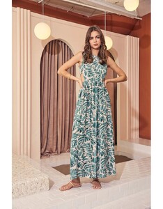 miou-muse-teal-leaf-printed-cut-out-dress (5).jpg