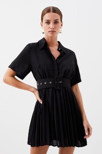 black-petite-sheer-woven-maxi-shirt-dress.jpeg