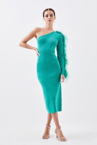 green-petite-viscose-blend-one-shoulder-feather-detail-knit-midi-dress.jpeg