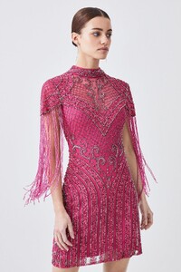 hot-pink-petite-fringe-and-beaded-cap-sleeve-mini-dress.jpeg