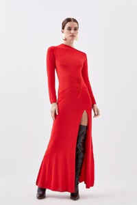 red-petite-viscose-blend-twist-knot-knitted-maxi-dress.jpeg