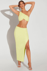 Embellished One Shoulder Knot Detail Crop Top in Lime Green_0013.jpg