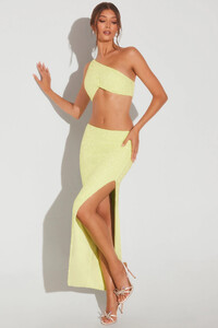Embellished Side Split Maxi Skirt in Lime Green_0011.jpg
