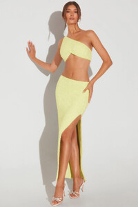 Embellished Side Split Maxi Skirt in Lime Green_0013.jpg