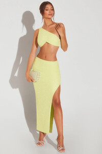 Embellished Side Split Maxi Skirt in Lime Green_0014.jpg