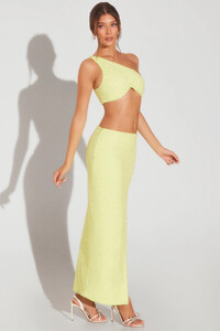 Embellished Side Split Maxi Skirt in Lime Green_0015.jpg