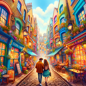 DALL·E-2024-02-05-12.19.29-Capture-the-vibrant-and-bohemian-atmosphere-of-Neals-Yard-London-in-this-illustration.-Mia-and-Gabri-are-exploring-this-colorful-alley-delighted-b-768x768.png
