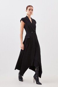 black-petite-tailored-polished-viscose-collared-detail-tuxedo-midi-dress---3.jpeg