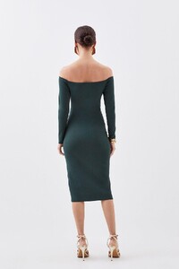 green-petite-premium-viscose-blend-body-contouring-bardot-knit-midi-dress-3.jpeg