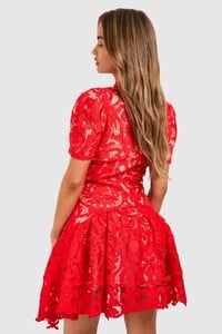 female-red-premium-crochet-lace-puff-sleeve-mini-dress.jpg