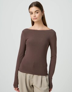 glamour-drapey-longsleeve-top-irish-coffee-front-tl200163msh.jpg