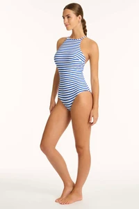 Amalfi-Blue-Stripe_High-Neck-One-Piece_Swimwear_Sea-Level-Swim-Australia_05.webp