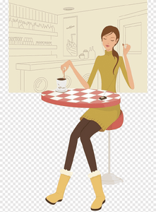 png-clipart-hand-painted-people-sitting-on-the-bar-barstool-woman.png