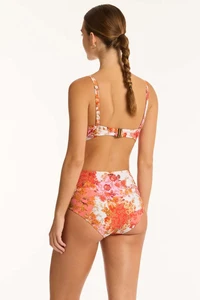 Daisyfield-Coral-Floral_Cross-Front-Moulded-Cup-Bra_High-Waisted-Gathered-Side-Pant_Bikini-Set_Sea-Level-Swim-Australia_07.webp