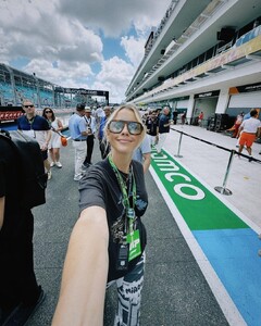 Miami GP with @ferraritrento love this race and this sparkling wine as much as I love Valtteri’s mullet #sponsoredbyferraritrento #drinkresponsibly(1).jpg