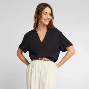 blouse-en-gaze-de-coton-a-manches-courtes-noir-ceg67_2_zc1.webp
